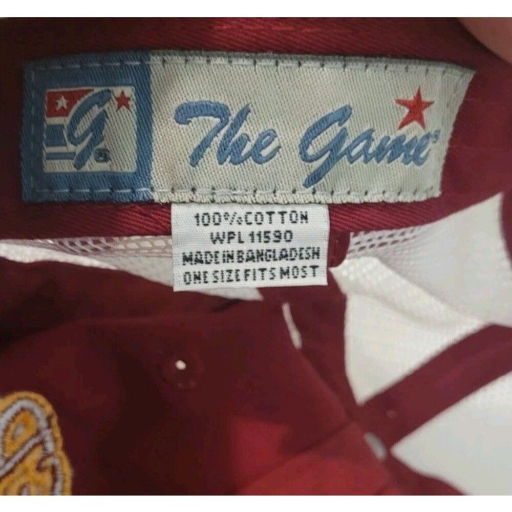 Flagler College Dad Hat Cap The Game Red Burgundy St Augustine Snapback - Picture 5 of 5